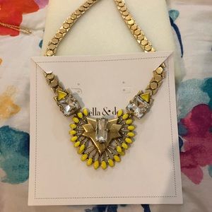 Stella & Dot Jewelry - Stella Dot yellow statement necklace Stella & Dot Jewelry - Stella Dot yellow statement necklace